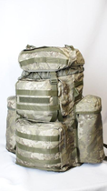 Тактичний Рюкзак Військовий Рюкзак Водостійкий Міцний Рюкзак На 90л - зображення 7