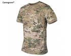 Потоотводящая термофутболка Helikon-Tex TACTICAL T-SHIRT TS-TTS-TC - TOPCOOL Large, Олива (Olive Green) - зображення 5