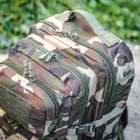 Тактический Военный рюкзак на 36 л Камуфляж Вудленд Warrior Assault Laser Cut 36L Woodland с системой MOLLE Штурмовой + Тактические перчатки - изображение 7