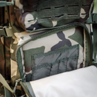 Тактический Военный рюкзак на 36 л Камуфляж Вудленд Warrior Assault Laser Cut 36L Woodland с системой MOLLE Штурмовой + Тактические перчатки - изображение 12