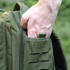 Военный Тактический рюкзак 36 л Хаки Warrior Assault Laser Cut 36L Olive с системой MOLLE Армейский Штурмовой + Тактические перчатки - изображение 12