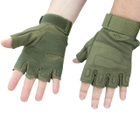 Тактические Перчатки Без Пальцев Перчатки С Открытыми Пальцами Розмір L - зображення 3