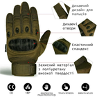 Перчатки Xnuoyo тактические Дышащий материал M Олива - изображение 3