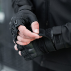 Тактические Военные Перчатки Без Пальцев Для Военных с накладками Черные Tactical Gloves PRO Black XXL Беспалые Армейские Штурмовые - изображение 4