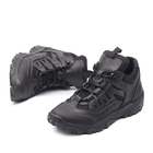 Кросівки тактичні чоловічі демісезонні, кросівки тактичні чоловічі, натуральна шкіра та кордура, розмір 41, Bounce ar. TRFI-2341, колір чорний - зображення 4