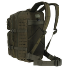 Тактичний рюкзак 36 л Олива MIL-TEC Assault Laser Cut 36L Olive із системою MOLLE Військовий рюкзак Армійський Штурмовий Водовідштовхуючий - зображення 6