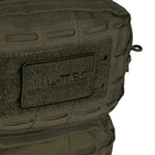 Тактичний рюкзак 36 л Олива MIL-TEC Assault Laser Cut 36L Olive із системою MOLLE Військовий рюкзак Армійський Штурмовий Водовідштовхуючий - зображення 8