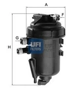 Топливный фильтр UFI (5511200)