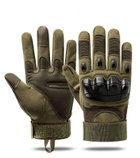 Тактические перчатки с защитой размер М - изображение 1