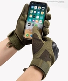Тактические перчатки с защитой размер М - изображение 5