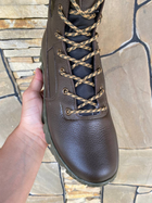 Берці зимові черевики тактичні чоловічі, туфлі тактичні чоловічі берці зимові, натуральна шкіра, розмір 40, Bounce ar. TM-VN-1940, колір коричневий - зображення 4