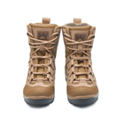 Берці зимові черевики тактичні чоловічі, туфлі тактичні чоловічі берці зимові, натуральна шкіра, розмір 42, Bounce ar. YQ-FD-8242, колір койот - зображення 4