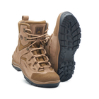 Берці зимові черевики тактичні чоловічі, туфлі тактичні чоловічі берці зимові, натуральна шкіра, розмір 42, Bounce ar. YQ-FD-8242, колір койот - зображення 6
