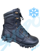 Берці зимові черевики тактичні чоловічі, туфлі тактичні чоловічі берці зимові, натуральна шкіра, розмір 41, Bounce ar. TB-UT-1941, колір чорний - зображення 1