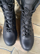Берці зимові черевики тактичні чоловічі, туфлі тактичні чоловічі берці зимові, натуральна шкіра, розмір 46, Bounce ar. TB-UT-1946, колір чорний - зображення 2