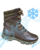 Берцы зимние ботинки тактические мужские, черевики тактичні чоловічі берці зимові, натуральна шкіра, размер 47, Bounce ar. TM-VN-1947, цвет коричневый - изображение 1