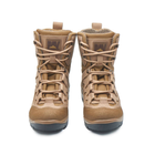 Берці зимові черевики тактичні чоловічі, туфлі тактичні чоловічі берці зимові, натуральна шкіра, розмір 45, Bounce ar. YQ-FD-8245, колір койот - зображення 4