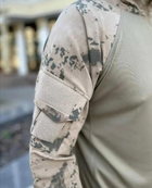 Тактическая рубашка военная форма убакс UBACS VOGEL Песок Coolmax XXL (338055) - изображение 5