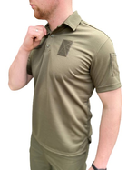 Тактична футболка поло COOLMAX ОЛИВА, розмір 54 (XXL) - зображення 3