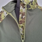 Рубашка мужская военная тактическая с липучками рип-стоп ВСУ (ЗСУ) Ubaks Убакс 20221839 7290 L 50 р хаки - изображение 10