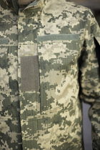 Чоловічий армійський костюм для ВСУ (ЗСУ) тактична форма ріп-стоп Україна Піксель 52 розмір 7113 - зображення 2