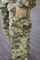 Чоловічий армійський костюм для ВСУ (ЗСУ) тактична форма ріп-стоп Україна Піксель 52 розмір 7113 - зображення 6