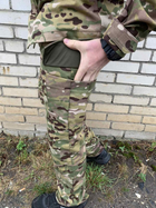 Мужской армейский костюм мультикам для ВСУ (ЗСУ) Tactical тактическая форма Турция 56 р 7162 - изображение 8
