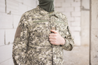 Мужской армейский летний костюм для ВСУ (ЗСУ) Tactical тактическая форма Пиксель светлый 52 размер 7070 - изображение 9