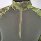 Рубашка мужская военная тактическая с липучками ВСУ (ЗСУ) Ubaks Убакс 20221840 7248 L 50 р зеленая - изображение 10