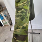 Рубашка мужская военная тактическая с липучками ВСУ (ЗСУ) Ubaks Убакс 20221840 7249 XL 52 р зеленая - изображение 7