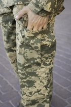 Мужской армейский костюм летний для ВСУ (ЗСУ) тактическая форма рип-стоп Украина Пиксель 54 размер 8008 - изображение 6