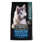 Сухий корм Farmina Cibau Sensitive Adult Medium & Maxi з чутливим травленням з рибою