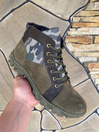 Мужские ботинки тактические военные 40 (26.5 см) Олива (00985) - изображение 6