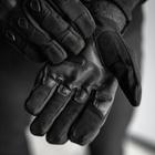 Перчатки Тактические полнопалые с накладкой 001 Черный XL SSpe1 310 - изображение 5