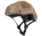 Защитный шлем для страйкбола, пейнтбола! Тактическая маскировочная каска! Vichandar Хаки - зображення 3