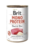 Вологий корм для собак Brit Mono Protein Dog з яловичиною та рисом