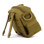 Армейская сумка подсумок на пояс или плече Защитник 131 хаки - изображение 5