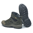 Ботинки зимние тактические мужские, черевики тактичні чоловічі зимові, натуральна шкіра, размер 39, Bounce ar. BP-HA-1039, цвет хаки - изображение 6