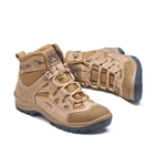 Ботинки зимние тактические мужские, черевики тактичні чоловічі зимові, натуральна шкіра, размер 47, Bounce ar. BT-RT-1147, цвет койот - изображение 8