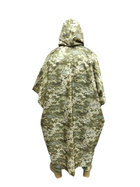 Військовий дощовик пончо піксель, армійський плащ накидка від дощу розмір ONE SIZE - зображення 6
