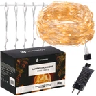 Світлодіодна гірлянда водоспад штора Springos 2 x 2 м 400 LED CL0097 Warm White