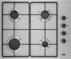 Варильна поверхня Beko газова, 60см, нерж