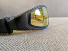 Защитные очки Pyramex XSG (amber) Anti-Fog, жёлтые - изображение 7
