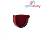 Заглушка ринви права RAINWAY 130 система Червона