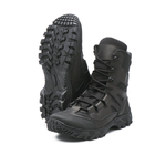 Берці демісезонні черевики тактичні чоловічі, туфлі тактичні чоловічі берці, натуральна шкіра та кордура, розмір 39, Bounce ar. SF-IF-1239, колір чорний - зображення 5