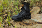 Берці тактичні. Чоловічі ультралегкі бойові черевики Мaxsteel Hi-legs Black 42 (278мм) чорні - зображення 5