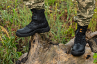 Берці тактичні. Чоловічі ультралегкі бойові черевики Мaxsteel Hi-legs Black 42 (278мм) чорні - зображення 6