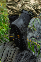 Берцы тактические. Мужские ультралёгкие боєвые ботинки Maxsteel Hi-legs Black 44 (290мм) черные - изображение 4