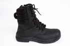 Берці тактичні. Чоловічі бойові черевики з водостійкою мебраною Мaxsteel Waterproof Black 41 (271мм) чорні - зображення 8