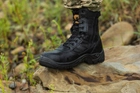 Берці тактичні. Чоловічі ультралегкі бойові черевики Мaxsteel Hi-legs Black 43 (284мм) чорні - зображення 2